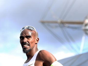 El atleta británico Mo Farah El atleta británico Mo Farah