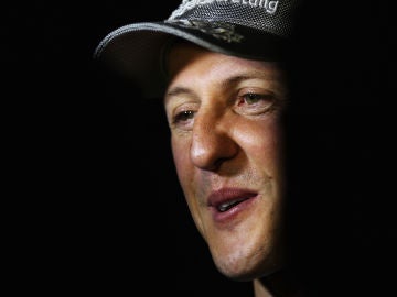 Michael Schumacher, antes de una carrera Michael Schumacher, antes de una carrera