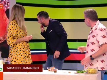 Anna Simon, Dani Mateo y Alberto Chicote