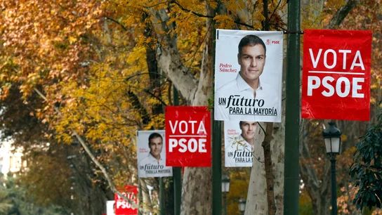 Carteles de la campaña electoral Carteles de la campaña electoral