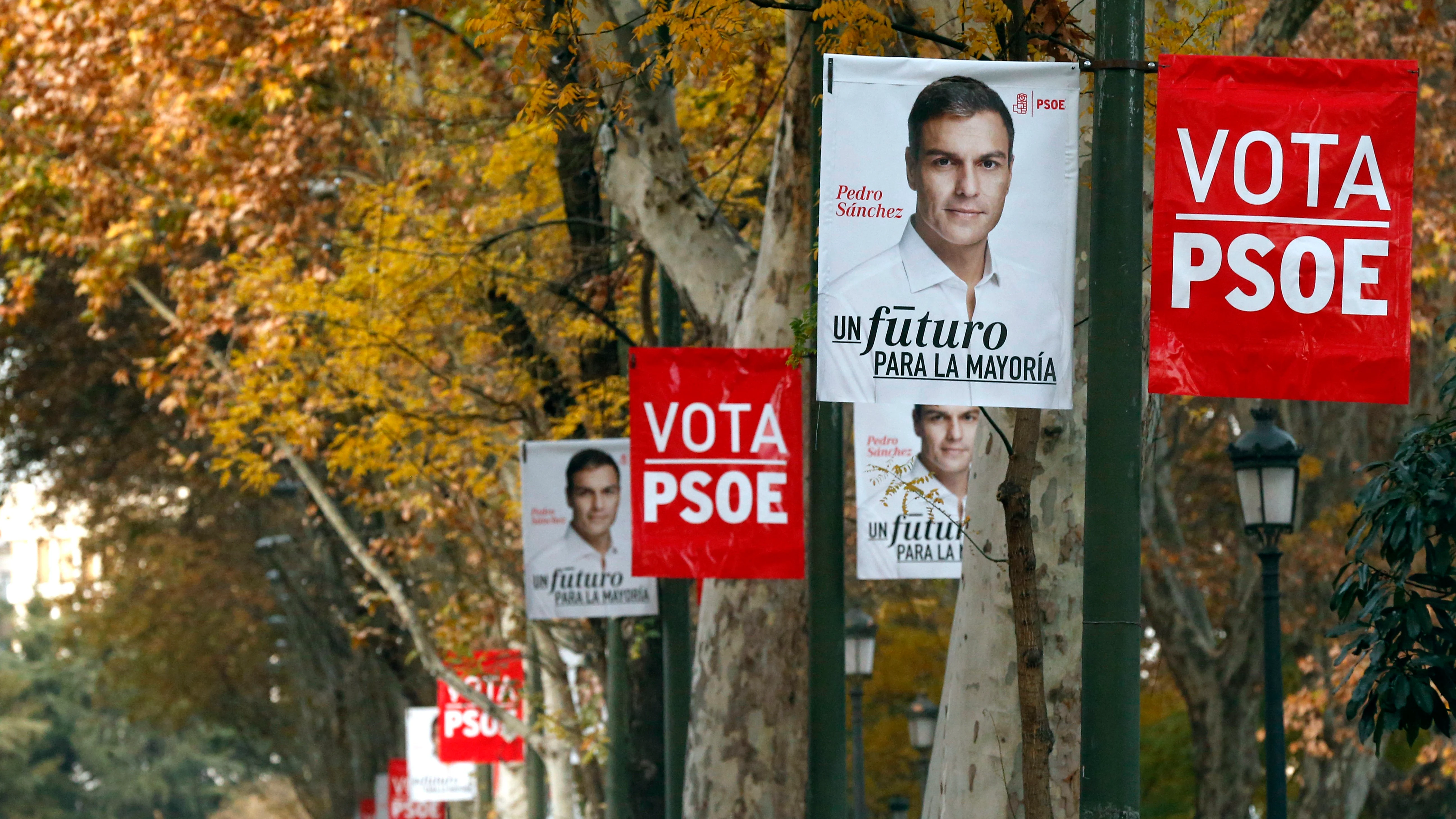 Carteles de la campaña electoral