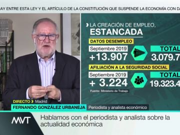 Fernando González: "La economía está temblando, pero no estamos en recesión" Fernando González: "La economía está temblando, pero no estamos en recesión"