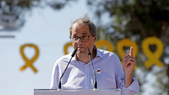 El president de la Generalitat de Cataluña, Quim Torra (Archivo) El president de la Generalitat de Cataluña, Quim Torra (Archivo)