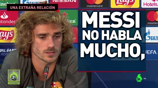 Griezmann y Messi. ¿Relación rota? Griezmann y Messi. ¿Relación rota?