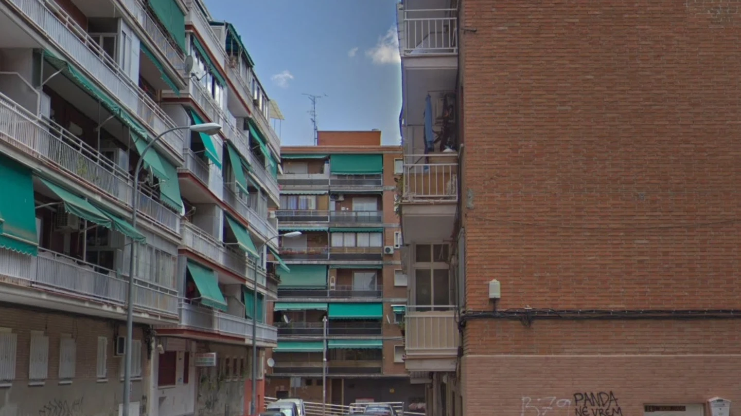 La calle en la que ocurrieron los hechos en el barrio madrileño de Coslada La calle en la que ocurrieron los hechos en el barrio madrileño de Coslada
