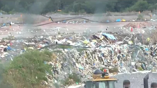 Vertedero de Meruelo, en Cantabria Vertedero de Meruelo, en Cantabria