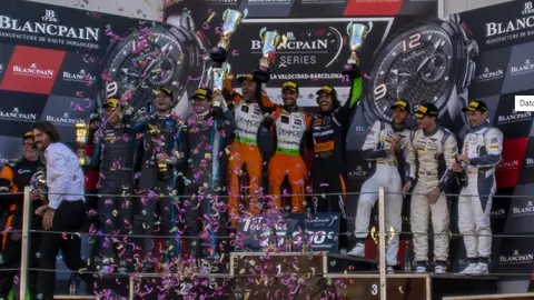 Podio Blancpain Barcelona 2019 Podio Blancpain Barcelona 2019