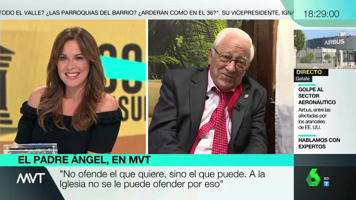 ¿Se presentaría el padre Ángel a las elecciones?: "Si me hicieran caso y pudiera hacer algo, claro"