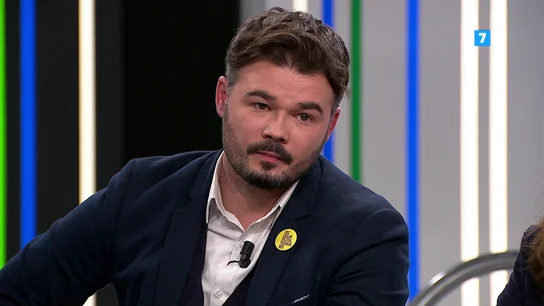 Gabriel Rufián, en El Objetivo Gabriel Rufián, en El Objetivo