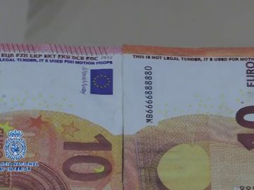 La Policía alerta de una nueva estafa con billetes falsos de 10 euros La Policía alerta de una nueva estafa con billetes falsos de 10 euros