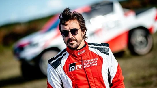 Fernando Alonso, piloto de Toyota Fernando Alonso, piloto de Toyota