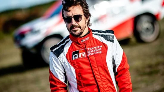 Fernando Alonso, piloto de Toyota