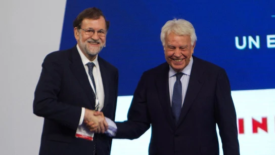 Mariano Rajoy y Felipe González Mariano Rajoy y Felipe González