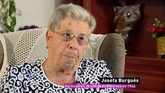 Josefa, una de las mujeres que plantó cara a Franco y consiguió derechos laborales históricos: "Los hombres no salieron" Josefa, una de las mujeres que plantó cara a Franco y consiguió derechos laborales históricos: "Los hombres no salieron"