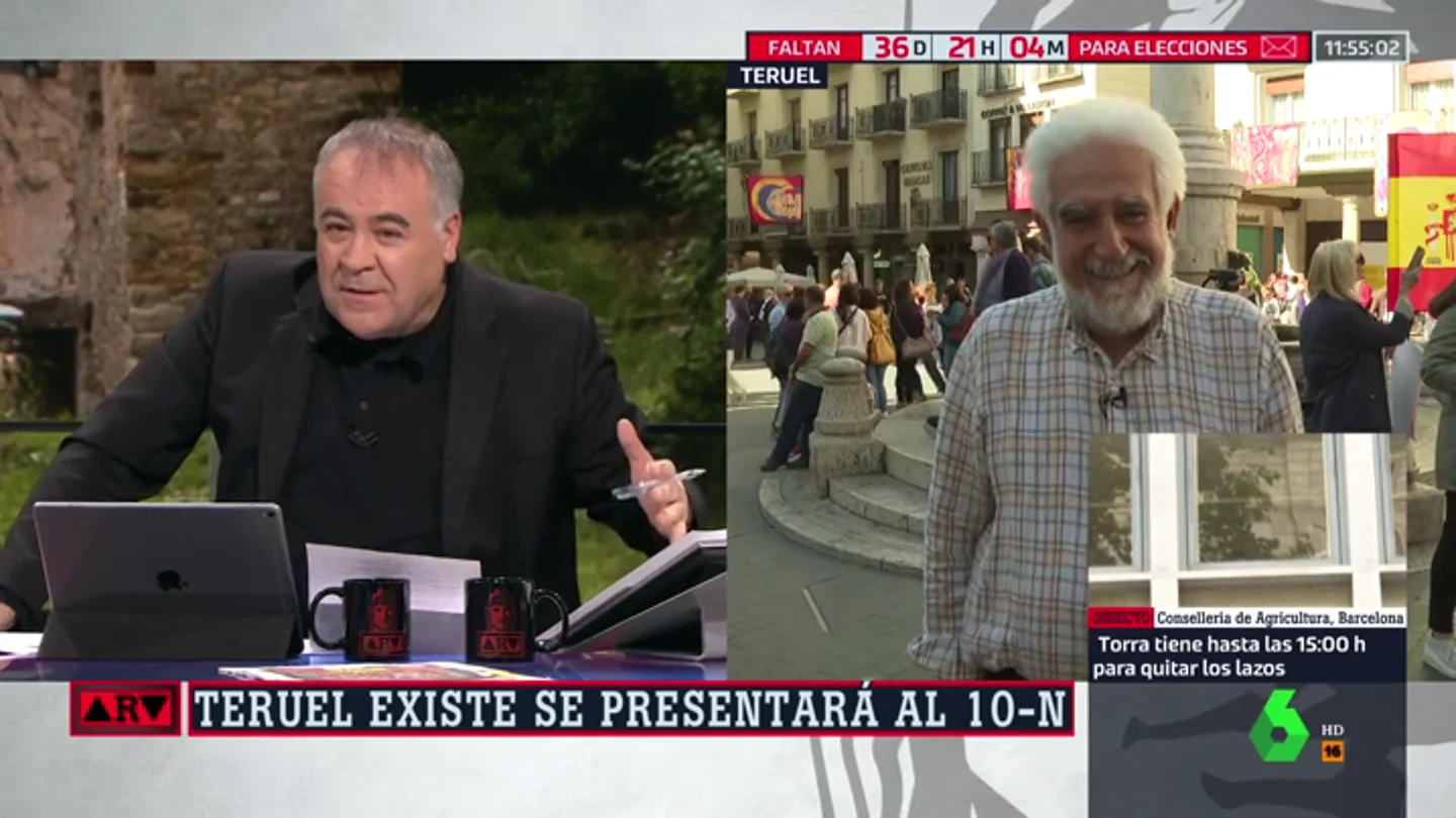 La plataforma Teruel Existe se presentará a las elecciones del 10N La plataforma Teruel Existe se presentará a las elecciones del 10N