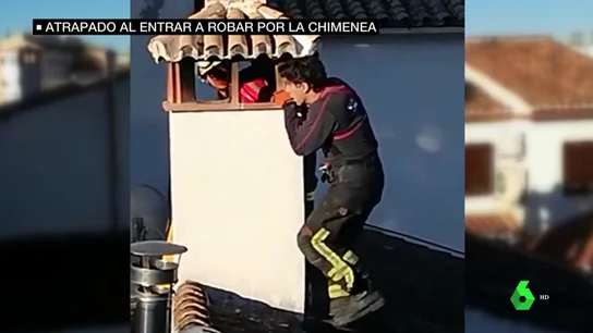 Rescatan a un joven tras quedarse atrapado en una chimenea cuando intentaba robar Rescatan a un joven tras quedarse atrapado en una chimenea cuando intentaba robar