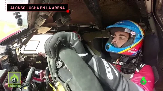 Imágenes inéditas de Fernando Alonso en los test del Rally de Marruecos Imágenes inéditas de Fernando Alonso en los test del Rally de Marruecos