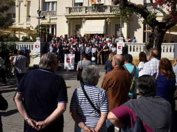 La España Vaciada se detiene cinco minutos "para seguir luchando" La España Vaciada se detiene cinco minutos "para seguir luchando"