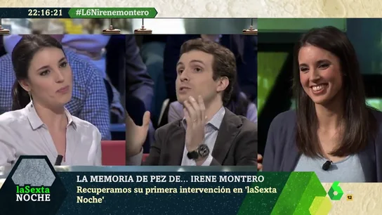 Irene Montero en laSexta Noche Irene Montero en laSexta Noche