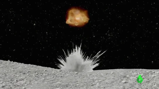 Recreación del impacto de un asteroide Recreación del impacto de un asteroide