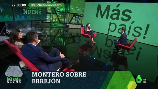Irene Montero en laSexta Noche Irene Montero en laSexta Noche