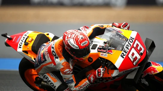Marc Márquez, con la Honda Marc Márquez, con la Honda