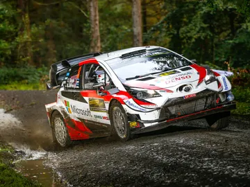 Ott Tänak lidera el Rally de Gales tras el día 1 Ott Tänak lidera el Rally de Gales tras el día 1