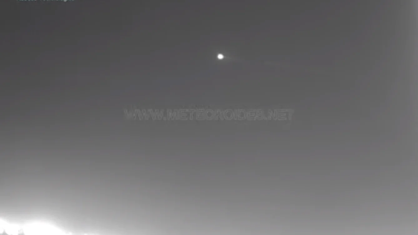 Imagen del meteorito 