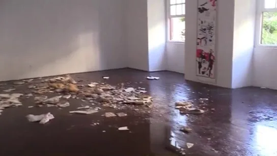 Daños en el Ateneo de La Laguna tras un incendio Daños en el Ateneo de La Laguna tras un incendio