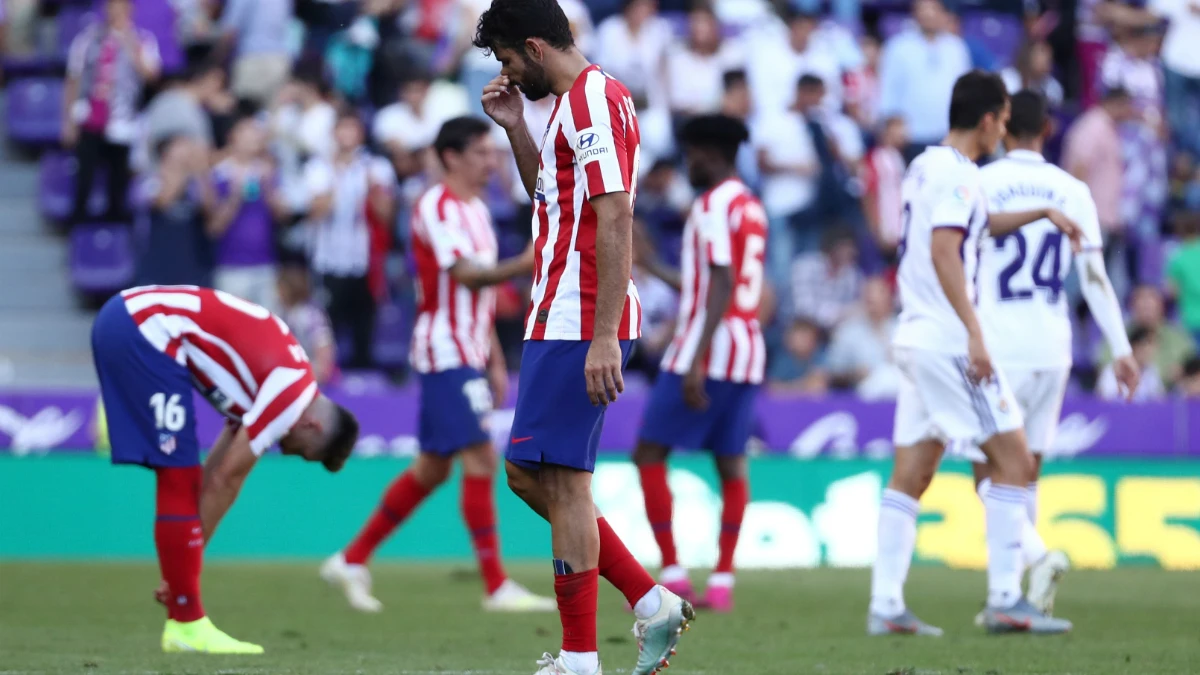 Diego Costa se lamenta