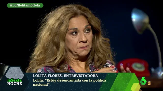 Lolita Flores, en laSexta Noche