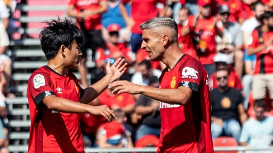 Kubo, con Salva Sevilla Kubo, con Salva Sevilla