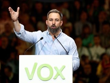 El líder de Vox, Santiago Abascal El líder de Vox, Santiago Abascal