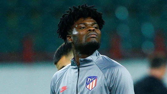 Thomas Partey, con el Atlético Thomas Partey, con el Atlético