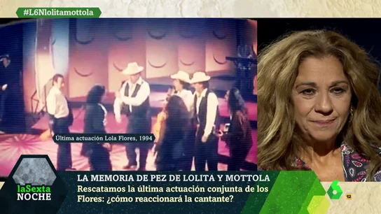 Lolita Flores, en laSexta Noche Lolita Flores, en laSexta Noche