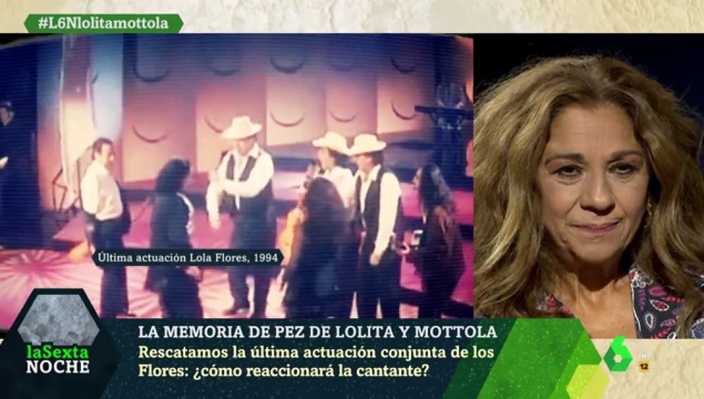 Lolita Flores, en laSexta Noche