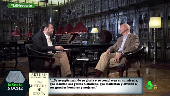 Arturo Pérez-Reverte, en laSexta Noche Arturo Pérez-Reverte, en laSexta Noche