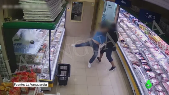 Atraco de un supermercado de Barcelona Atraco de un supermercado de Barcelona