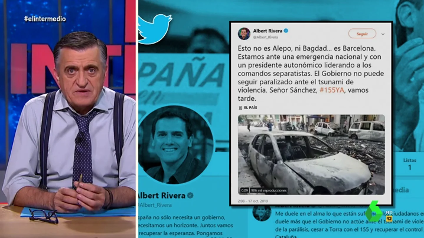 Wyoming pide a Rivera que rebaje el "tono" sobre Cataluña Wyoming pide a Rivera que rebaje el "tono" sobre Cataluña