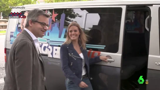 'Aguirre Tour': Andrea Ropero recorre la trayectoria de Esperanza Aguirre hasta acabar en la Audiencia Nacional 'Aguirre Tour': Andrea Ropero recorre la trayectoria de Esperanza Aguirre hasta acabar en la Audiencia Nacional