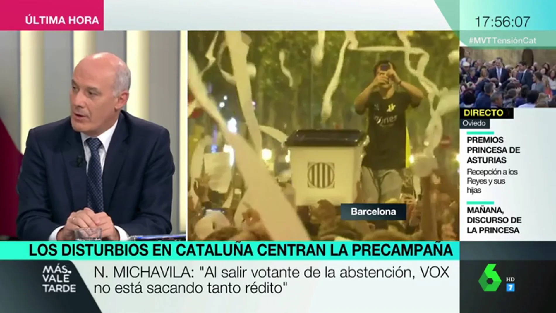 Así podrían afectar las protestas de Cataluña a los resultados electorales el 10N