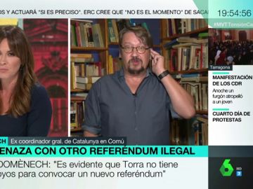 Xavier Domènech: "Hay una situación de excepcionalidad en Cataluña por una sentencia que nunca debería haberse producido en esos términos" Xavier Domènech: "Hay una situación de excepcionalidad en Cataluña por una sentencia que nunca debería haberse producido en esos términos"
