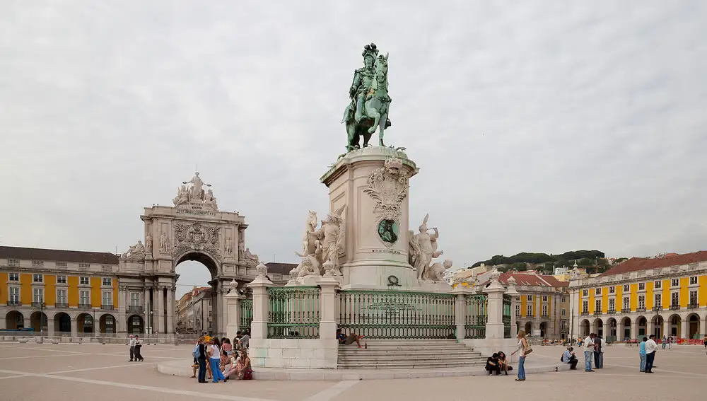 Plaza del Comercio. Lisboa. Portugal