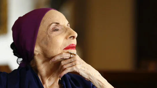 En la imagen, la legendaria bailarina y coreógrafa cubana Alicia Alonso. En la imagen, la legendaria bailarina y coreógrafa cubana Alicia Alonso.