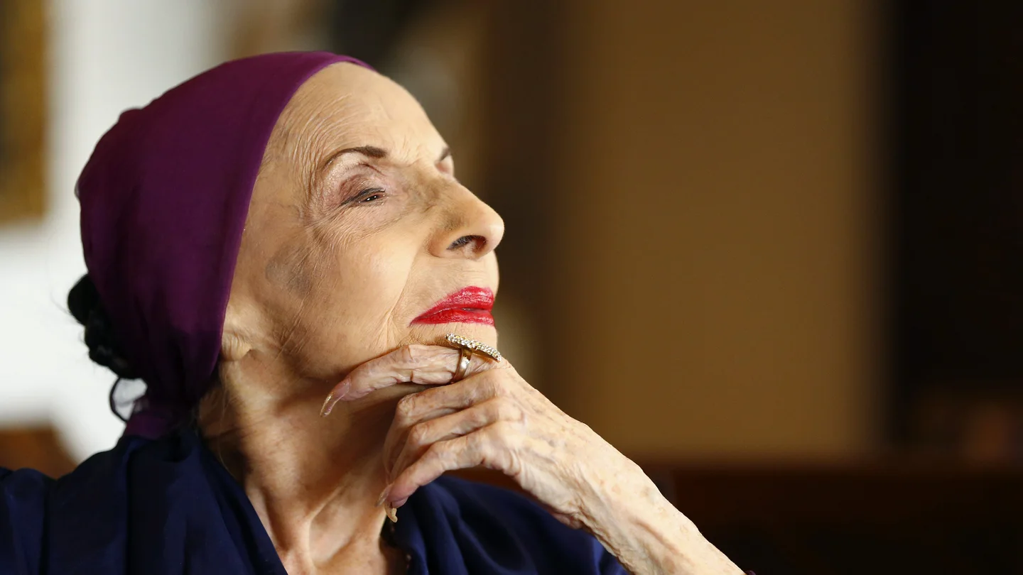 En la imagen, la legendaria bailarina y coreógrafa cubana Alicia Alonso. En la imagen, la legendaria bailarina y coreógrafa cubana Alicia Alonso.