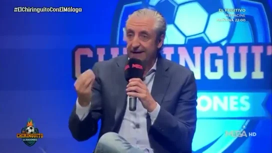 Josep Pedrerol estalla: "¿'El Chiringuito' puede hablar con el jeque y el alcalde de Málaga no?" Josep Pedrerol estalla: "¿'El Chiringuito' puede hablar con el jeque y el alcalde de Málaga no?"