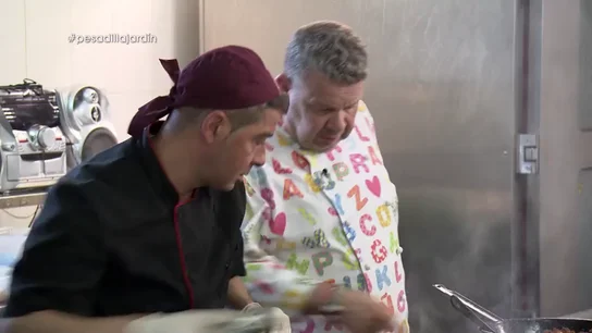 Chicote se enfrenta a Feli y a su 'fantasmal' El jardín del pensador en Pesadilla en la cocina Chicote se enfrenta a Feli y a su 'fantasmal' El jardín del pensador en Pesadilla en la cocina