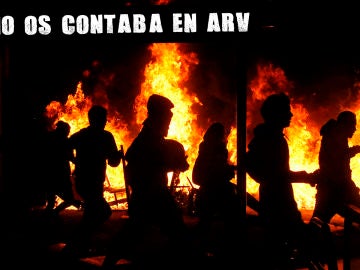 Manifestantes cortan las carreteras en Cataluña Manifestantes cortan las carreteras en Cataluña
