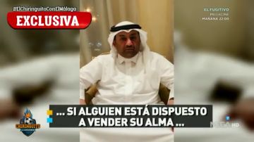 El jeque del Málaga, en exclusiva en 'El Chiringuito': "Si alguien está dispuesto a vender su alma..."