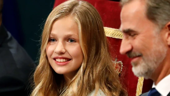 La princesa Leonor, en la ceremonia de entrega de los Premios Princesa de Asturias 2019 La princesa Leonor, en la ceremonia de entrega de los Premios Princesa de Asturias 2019